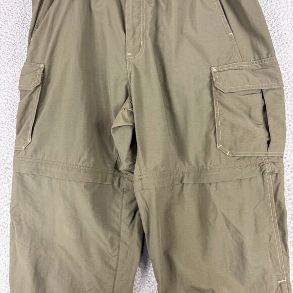 REI Convertible Pants‎ Mens Large Green Hiking Camping Fishing Gorpcore 32x31 - Picture 3 of 16